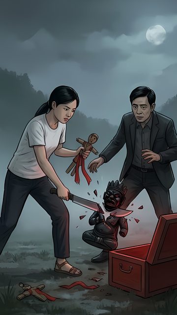 Cảnh 4 – tập 4 Tôi Có Một Tiệm Vàng Mã